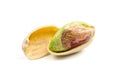 pistachio isolated on white background, clipping path Royalty Free Stock Photo
