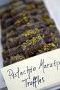 Pistachio Marzipan Truffles