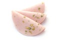 Pistachio Mortadella Royalty Free Stock Photo