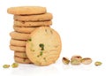 Pistachio Nut Biscuits Royalty Free Stock Photo