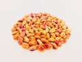 Pistachio nut kernels dry fruit food pile pista pistacia vera, pista, pistache, pistazie, pistacho, pistacja, pistasj photo Royalty Free Stock Photo