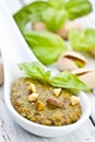 Pistachio pesto Royalty Free Stock Photo