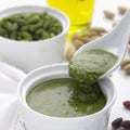 Pistachio pesto 2 Royalty Free Stock Photo