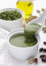 Pistachio pesto Royalty Free Stock Photo