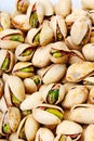 Pistachio texture. Nuts. Green fresh pistachios as texture. Roasted salted pistachio nuts healthy delicious food studio Royalty Free Stock Photo