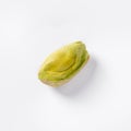 Pistachio on white background