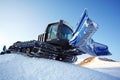 Piste machine (snow cat) Royalty Free Stock Photo