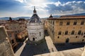 Pistoia city Italy - Baptistery of San Giovanni Royalty Free Stock Photo