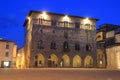 Pistoia at night Royalty Free Stock Photo