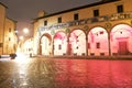 Beautiful Italy Pistoia by night Royalty Free Stock Photo