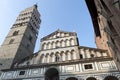 Pistoia (Tuscany), cathedral facade Royalty Free Stock Photo