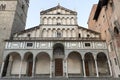 Pistoia (Tuscany), cathedral facade Royalty Free Stock Photo