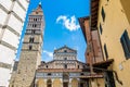 Pistoia, Tuscany, Italy: Piazza Duomo and Cathedral of San Zeno