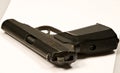 Pistol 9mm Makarov 1 on white background Royalty Free Stock Photo