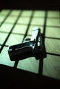 Pistol gun crime thriller Royalty Free Stock Photo