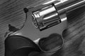 Pistol Handgun Closeup Trigger for Shooting Self Defense or Military Royalty Free Stock Photo