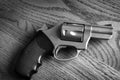 Pistol Handgun Closeup Trigger for Shooting Self Defense or Military Royalty Free Stock Photo