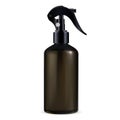 Pistol spray cosmetic bottle. Dispenser package