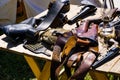 Pistols Holsters on a Table