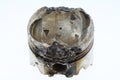 Piston damaged from high combustion ration or knock process