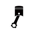 Piston engine icon vector logo design template Royalty Free Stock Photo