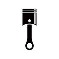 Piston engine icon vector logo design template Royalty Free Stock Photo