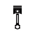 Piston engine icon vector logo design template Royalty Free Stock Photo