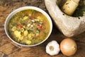 Pistou soup Royalty Free Stock Photo