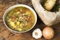 Pistou soup Royalty Free Stock Photo