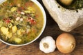 Pistou soup Royalty Free Stock Photo