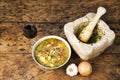 Pistou soup Royalty Free Stock Photo