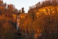 Pistyll Rhaeadr waterfall Royalty Free Stock Photo