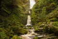 Pistyll Rhaeadr Waterfall Royalty Free Stock Photo