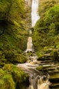 Pistyll Rhaeadr Waterfall Royalty Free Stock Photo