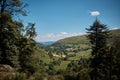 Pistyll Rhaeadr waterfall . Royalty Free Stock Photo