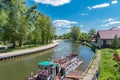 View on Pisa river in Pisz