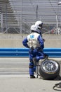 Pit Crew @ Grand AM Rolex Races @Mazda Laguna Seca Royalty Free Stock Photo