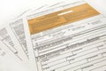 PIT declaration - Polish tax document Royalty Free Stock Photo