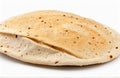 Pita bread, isolated on white background
