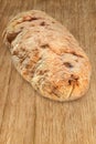 Pitta Bread Loaf Set On Wooden Table Surface Royalty Free Stock Photo