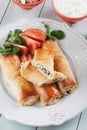 Pita zeljanica, balkans phyllo pastry Royalty Free Stock Photo