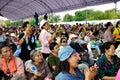 Pitak Siam Anti-Government Rally in Bangkok, Thailand Royalty Free Stock Photo