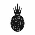 Pitaya, dragon fruit icon, simple style