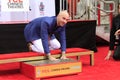 Pitbull Hand and Footprint Ceremony