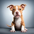 Pitbull Puppy 01 - generated with the use of AI