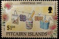 Pitcairn Islands Commemorative Postage Stamp