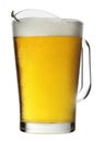 Pitcher of Beer with Foam