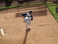 Pitcher Dave Bush at Coors Field Royalty Free Stock Photo