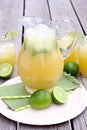 Pitcher of Pineapple Mint Limeade