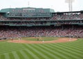 Pitcher Tim Wakefield throws a pitch at Fenway Royalty Free Stock Photo